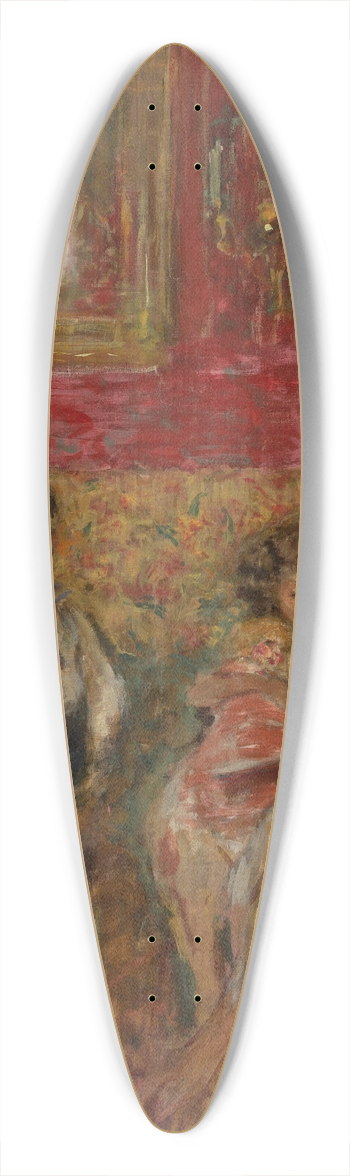 douard Vuillard - Madame Jean Bloch et ses enfants 39.3 inch art pintail longboard deck