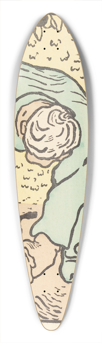 douard Vuillard - Monsieur Bute; Lamant De Sa Femme; La Belle Opration 39.3 inch art pintail longboard deck