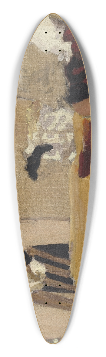 douard Vuillard - The Conversation 39.3 inch art pintail longboard deck
