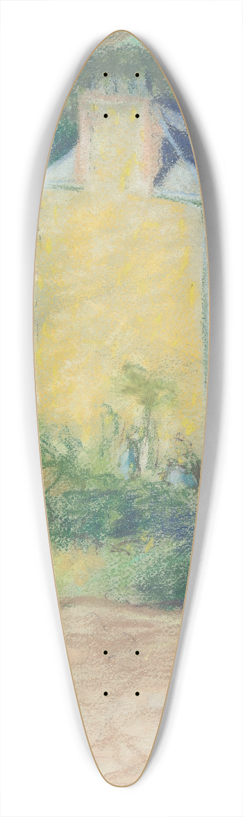 douard Vuillard - Villa At Saint-Jacut 39.3 inch art pintail longboard deck