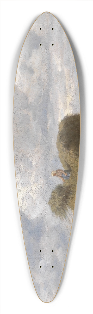 Dsir Thomassin - Bei der Heuernte 39.3 inch art pintail longboard deck