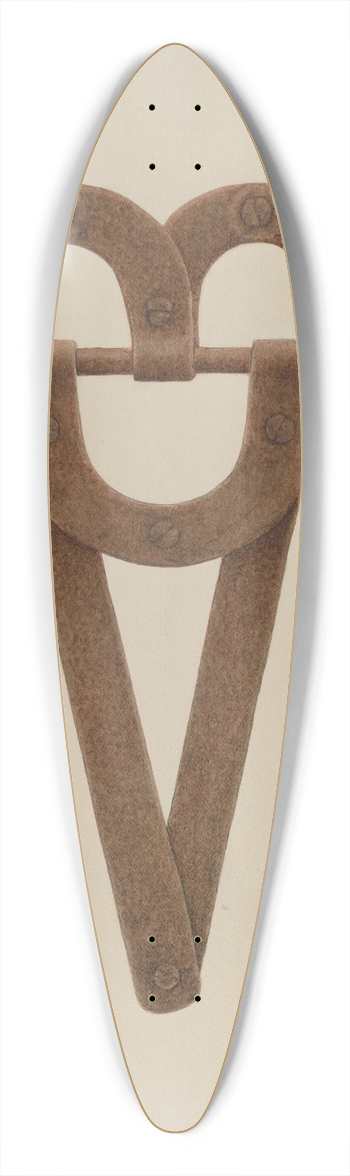Earl Butlin - Hinge 39.3 inch art pintail longboard deck