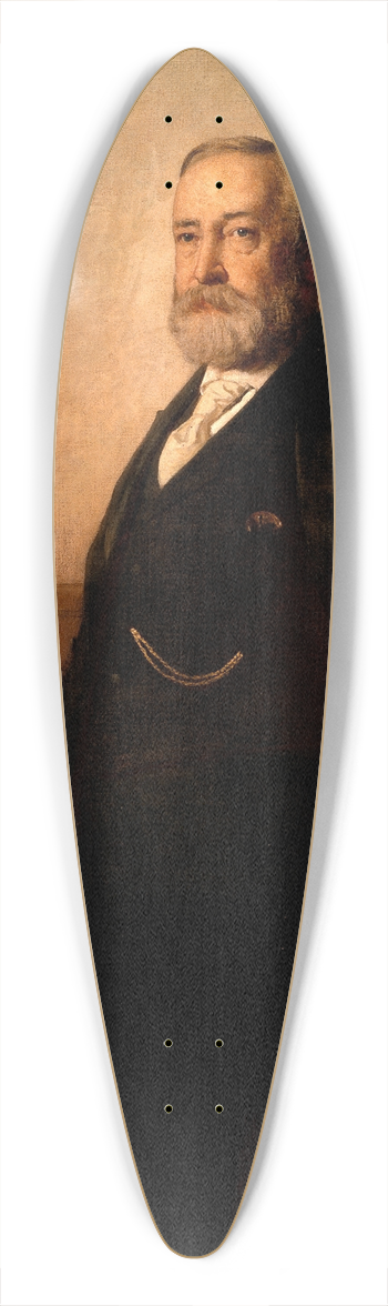 Eastman Johnson - Benjamin Harrison 39.3 inch art pintail longboard deck