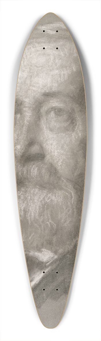 Eastman Johnson - Benjamin Harrison 39.3 inch art pintail longboard deck