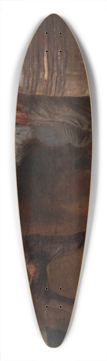Eastman Johnson - The Sugar Camp 39.3 inch art pintail longboard deck