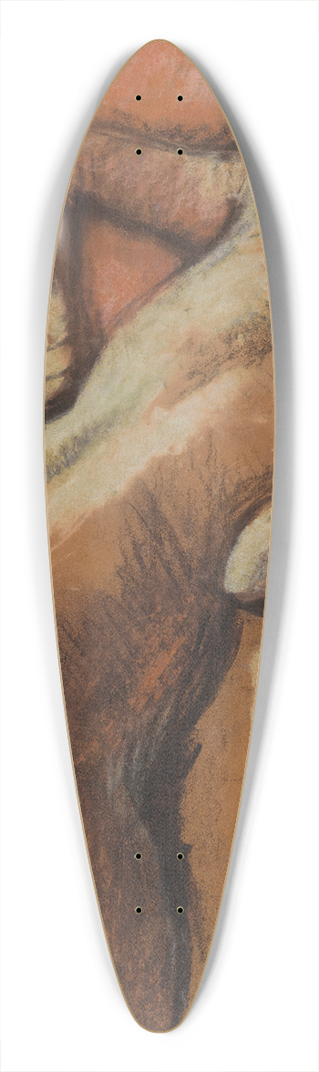 Edgar Degas - Aprs le bain, femme sessuyant 39.3 inch art pintail longboard deck