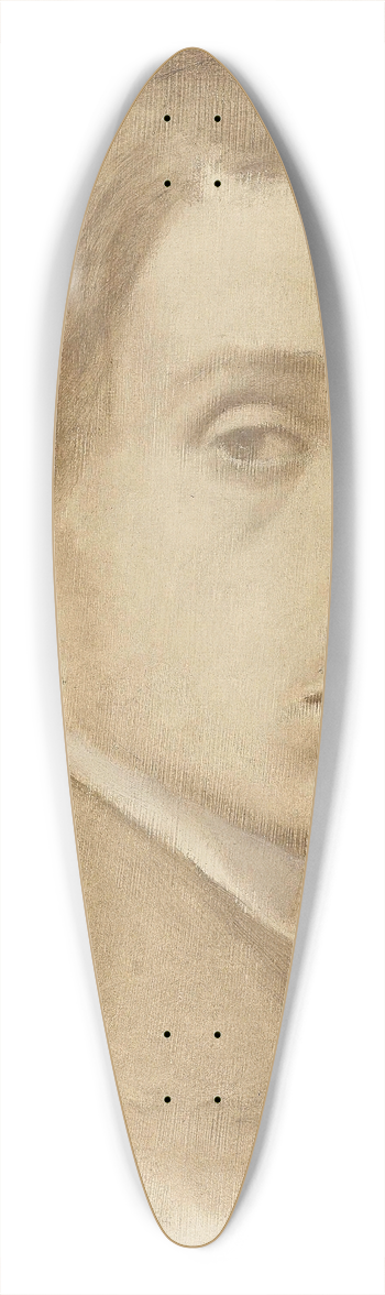 Edgar Degas - Autoportrait 39.3 inch art pintail longboard deck