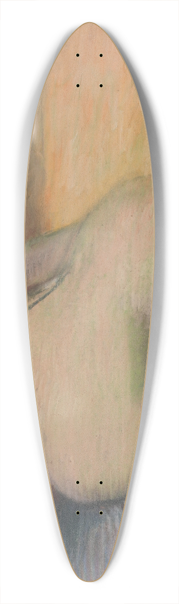 Edgar Degas - Bather Stepping into a Tub 39.3 inch art pintail longboard deck