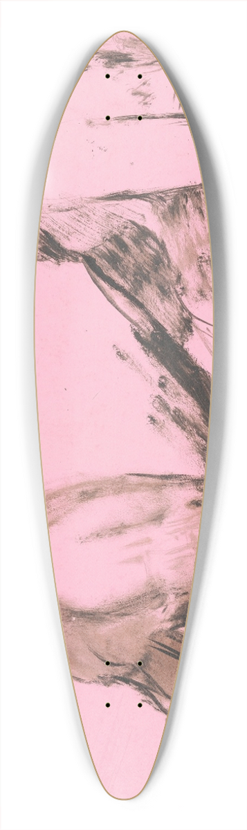 Edgar Degas - Two Studies of Dancers 39.3 inch art pintail longboard deck