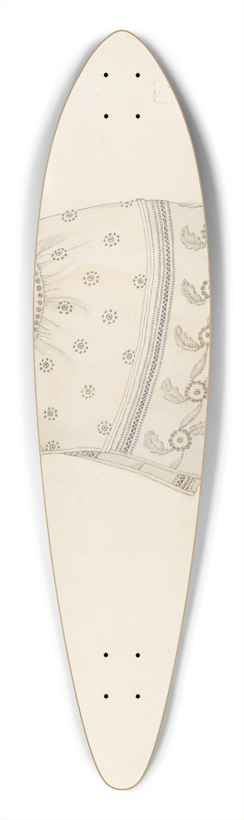 Edith Towner - Babys Bonnet 39.3 inch art pintail longboard deck