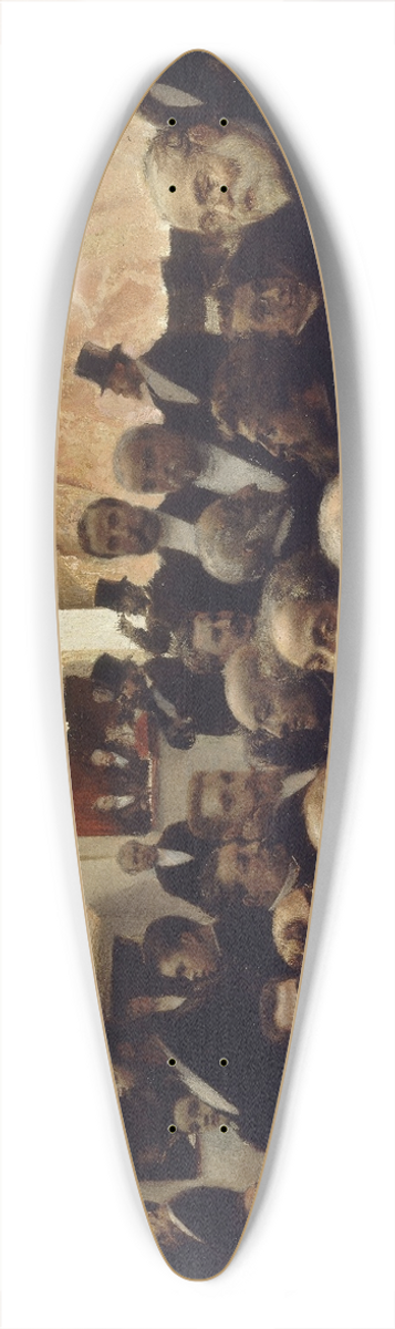 Edouard Dantan - Entracte dune premire  la Comdie-Franaise 39.3 inch art pintail longboard deck