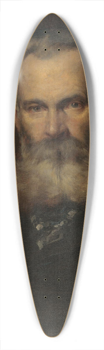 Eduard Ballo - Portrait of the painter Teodor Boemma Eduard Ballo 39.3 inch art pintail longboard deck