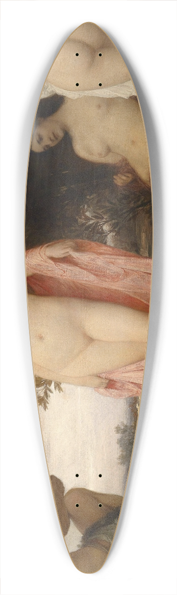 Eduard Lebiedzki - Urteil Des Paris 39.3 inch art pintail longboard deck