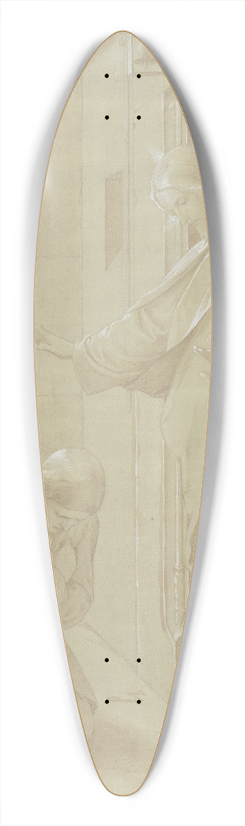 Eduard von Steinle - Rckkehr des verlorenen Sohnes, Christus als Vater 39.3 inch art pintail longboard deck