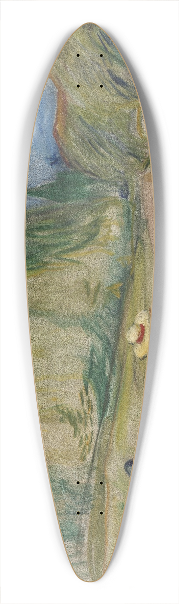 Edvard Munch - The Fairytale Forest 39.3 inch art pintail longboard deck