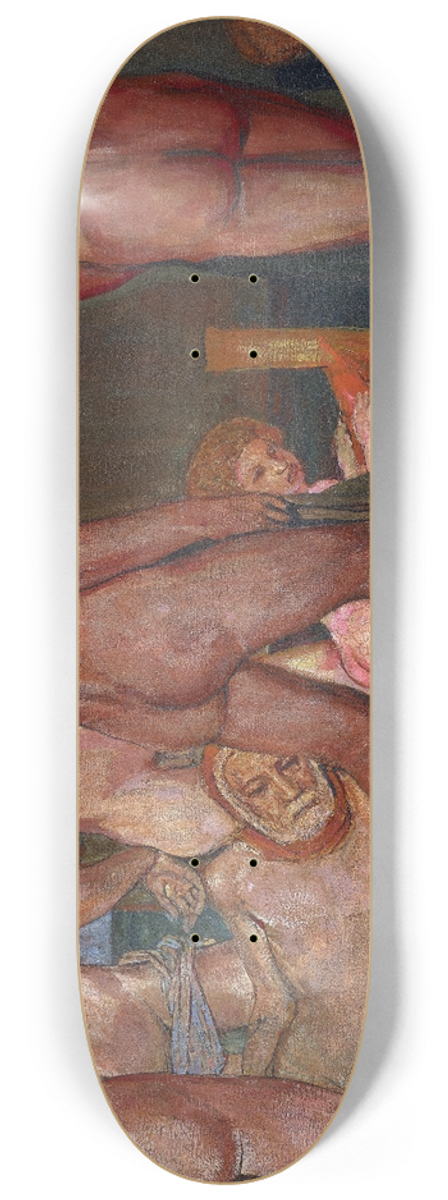 Carl Burckhardt - Fishermen Of Sorrento 8.25 inch art skate deck