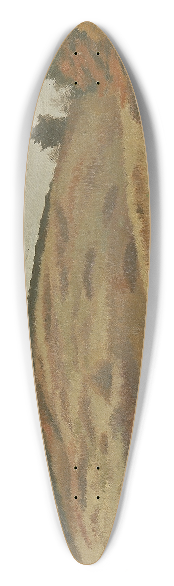 Edward Bruce - Autumn Fields 39.3 inch art pintail longboard deck