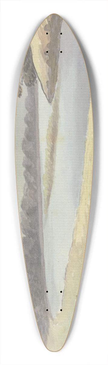 Edward Francis Burney - Richmond 39.3 inch art pintail longboard deck