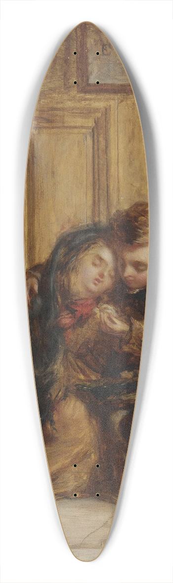 Edward Hughes - Sympathy 39.3 inch art pintail longboard deck