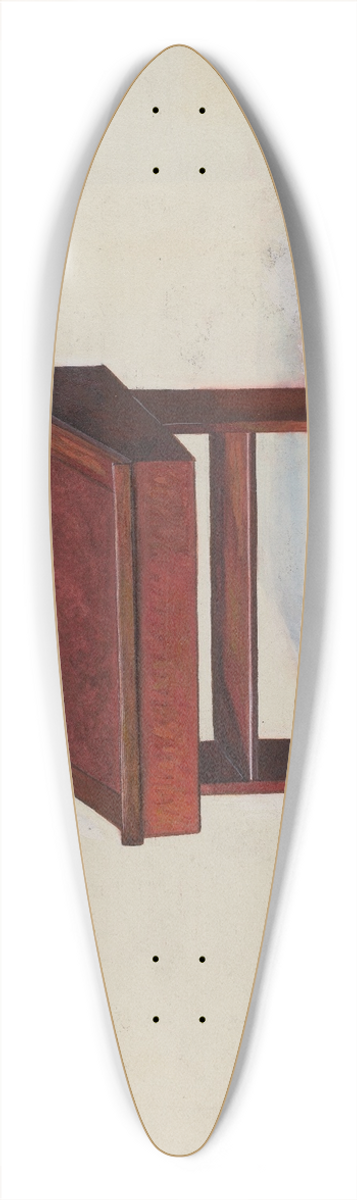 Edward L. Loper - Desk 39.3 inch art pintail longboard deck