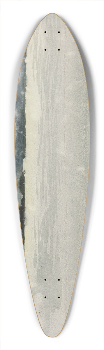 Edwin Austin Abbey - LochLinnhe 39.3 inch art pintail longboard deck