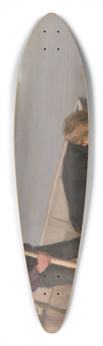 Eero Jrnefelt - Boys Fishing 39.3 inch art pintail longboard deck