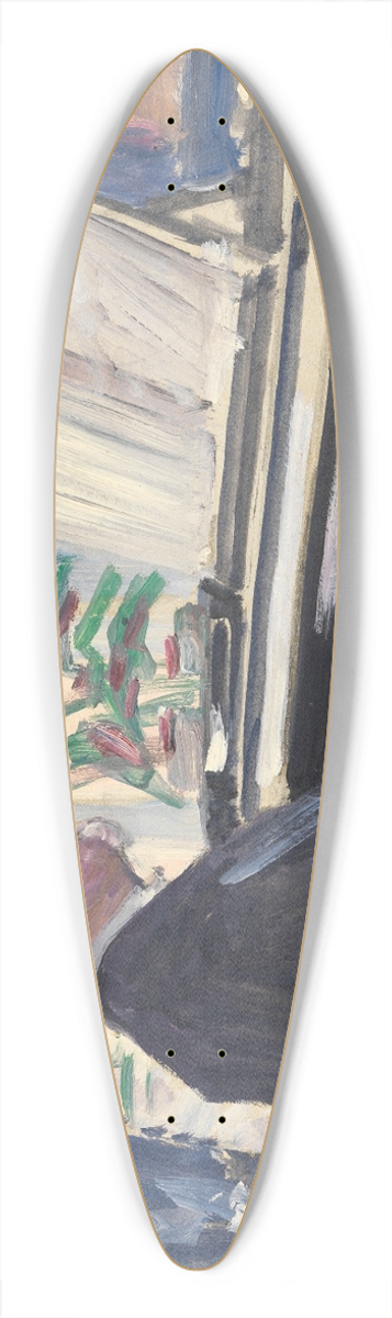 Egon Schiele - Leopold Czihaczek am Klavier (Skizze) 39.3 inch art pintail longboard deck