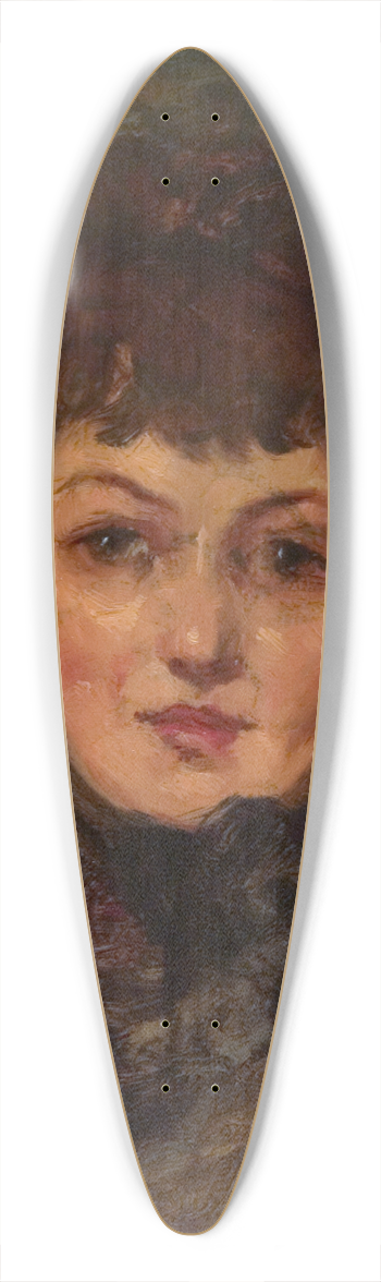 Eleanor Greatorex - Portrait of Mrs. John Gellatly 39.3 inch art pintail longboard deck