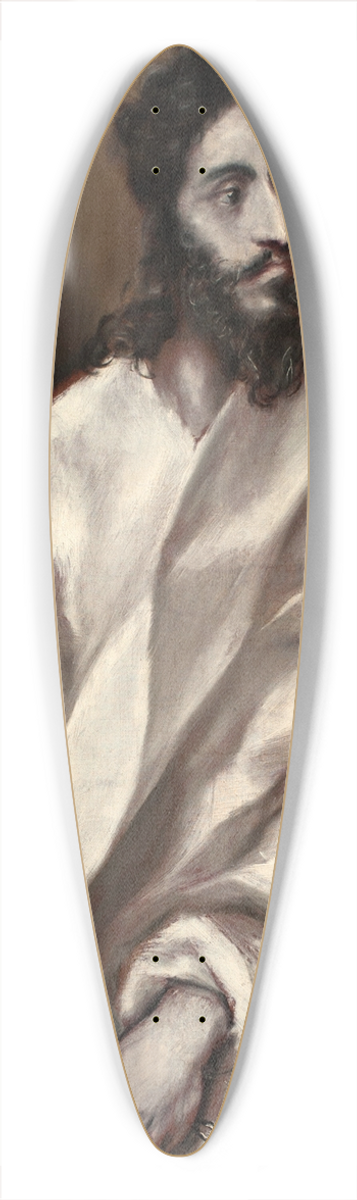 El Greco (Domenikos Theotokopoulos) - Bartholomew the Apostle 39.3 inch art pintail longboard deck