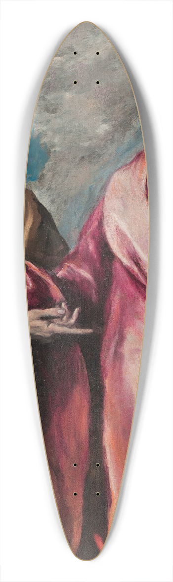 El Greco (Domenikos Theotokopoulos) - Saint Peter And Saint Paul 39.3 inch art pintail longboard deck