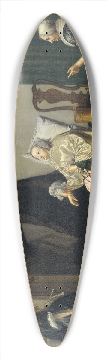 Elisabeth Geertruida Wassenbergh - Doctors Visit 39.3 inch art pintail longboard deck
