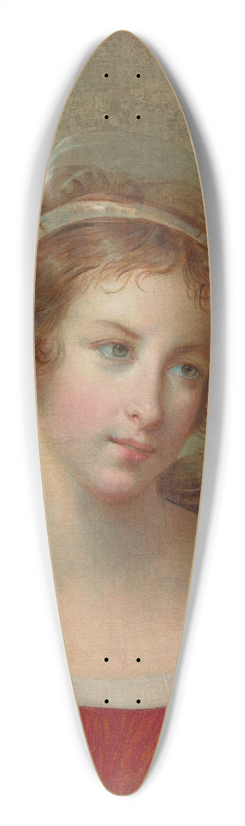 Elisabeth Louise Vige Le Brun - Portrait de femme en robe rouge 39.3 inch art pintail longboard deck