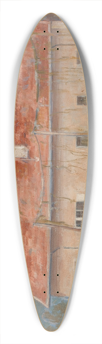 Eliseu Visconti - Minha casa de campo 39.3 inch art pintail longboard deck