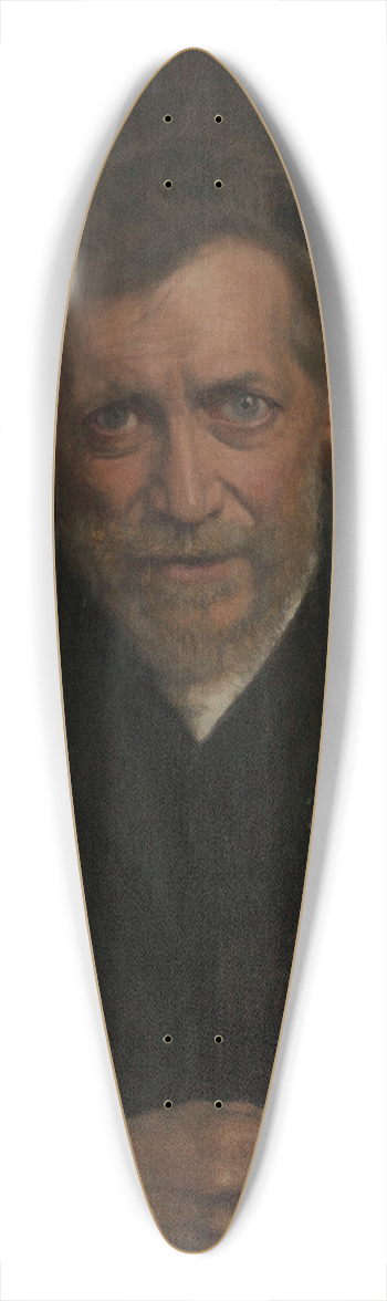 Emanuel Baschny - Portrt Professor Edmund von Hellmer 39.3 inch art pintail longboard deck