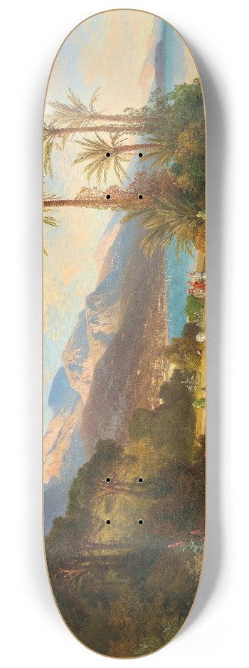 Carl Hasch - Summer On The French Riviera 8.25 inch art skate deck