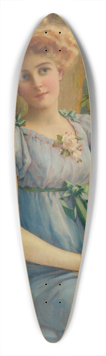 Emile Vernon - A Sweet Glance 39.3 inch art pintail longboard deck