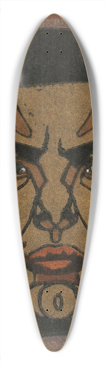 Eric O. W. Ehrstrm - Self-Portrait 39.3 inch art pintail longboard deck