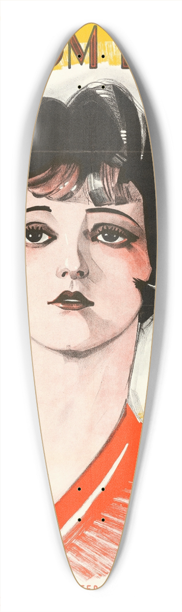 Eric Rohman - Mantrap 39.3 inch art pintail longboard deck