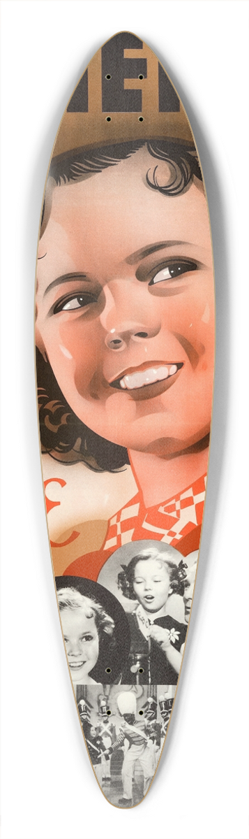 Eric Rohman - Rebecca of Sunnybrook Farm 39.3 inch art pintail longboard deck
