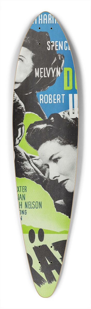 Eric Rohman - The Sea of Grass 39.3 inch art pintail longboard deck