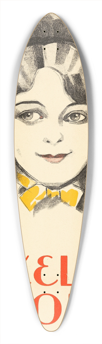 Eric Rohman - Uncle Toms Cabin  Eva 39.3 inch art pintail longboard deck