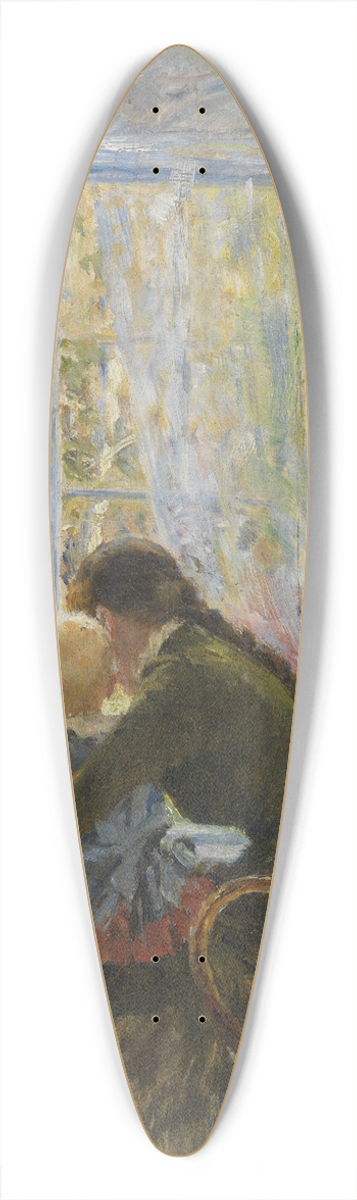 Erik Werenskiold - Du og Bb 39.3 inch art pintail longboard deck