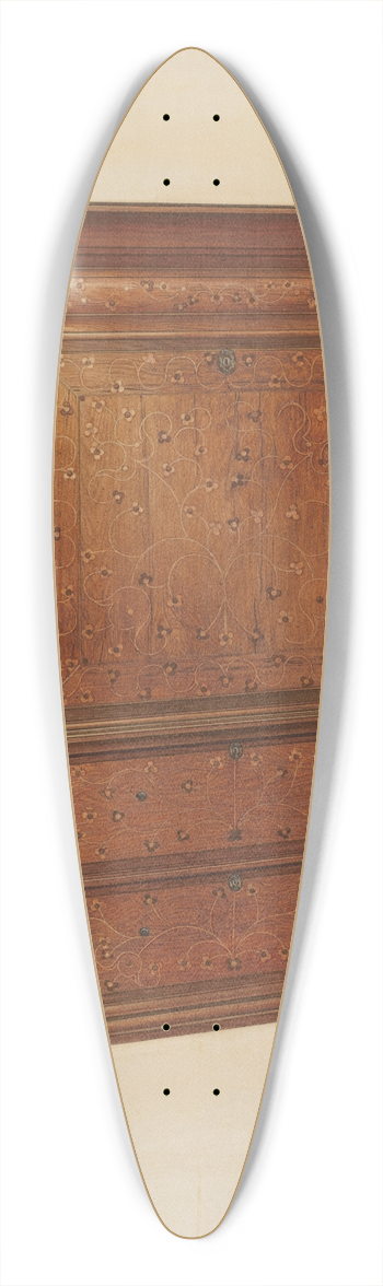 Ernest Busenbark - Secretary 39.3 inch art pintail longboard deck