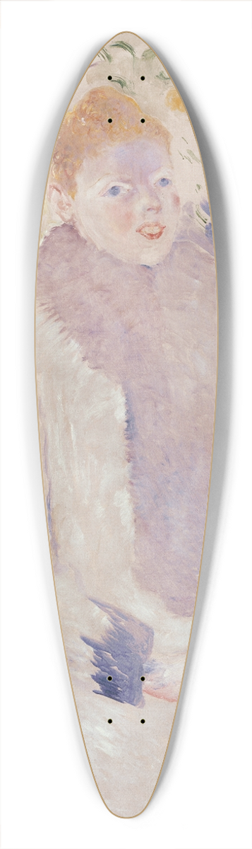 Ernst Josephson - Portrait of a Lady 39.3 inch art pintail longboard deck