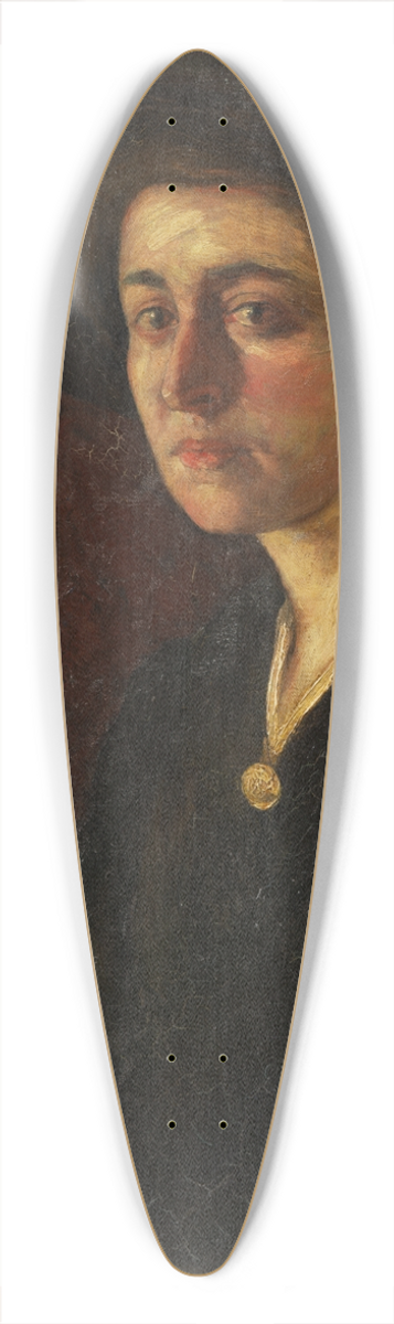 Ernst Josephson - Portrait of Mlle Genet 39.3 inch art pintail longboard deck