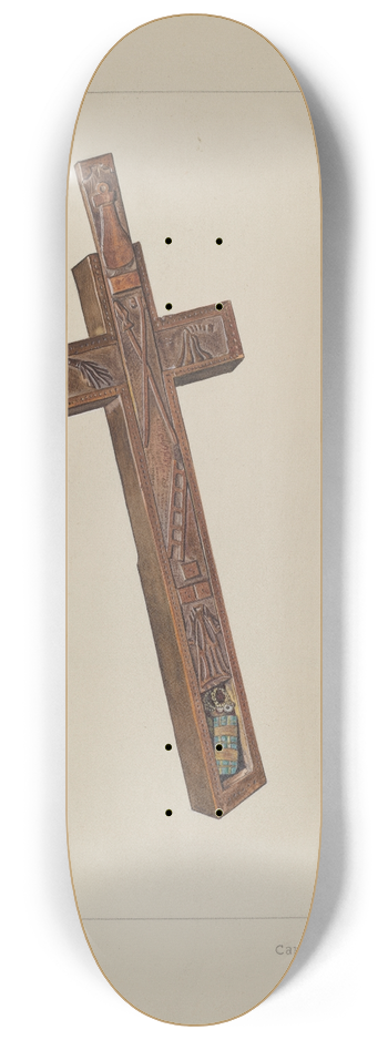 Carl Keksi - Cross 8.25 inch art skate deck