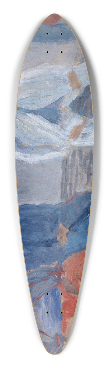 Ernst Schiess - Zouaves 39.3 inch art pintail longboard deck