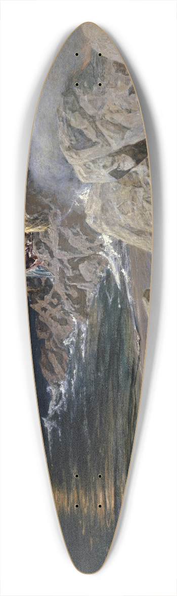 Ernst Stckelberg - The Sirens 39.3 inch art pintail longboard deck