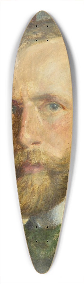 Ernst Wrtenberger - Self-portrait 39.3 inch art pintail longboard deck