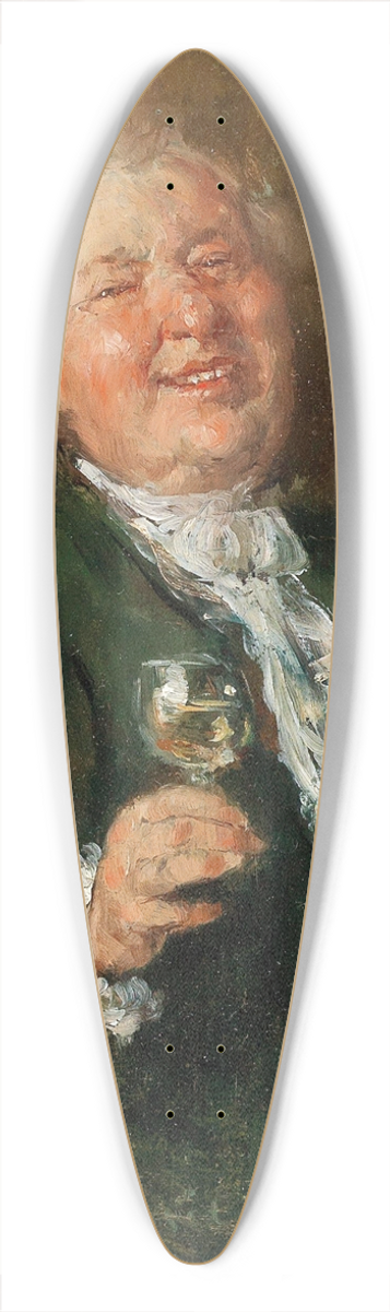 Ernst Zimmermann - Cheers 39.3 inch art pintail longboard deck